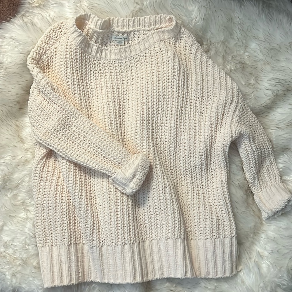 Oversized sweater.